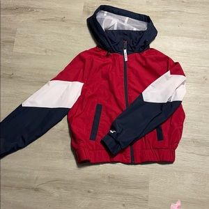 hollister cropped windbreaker